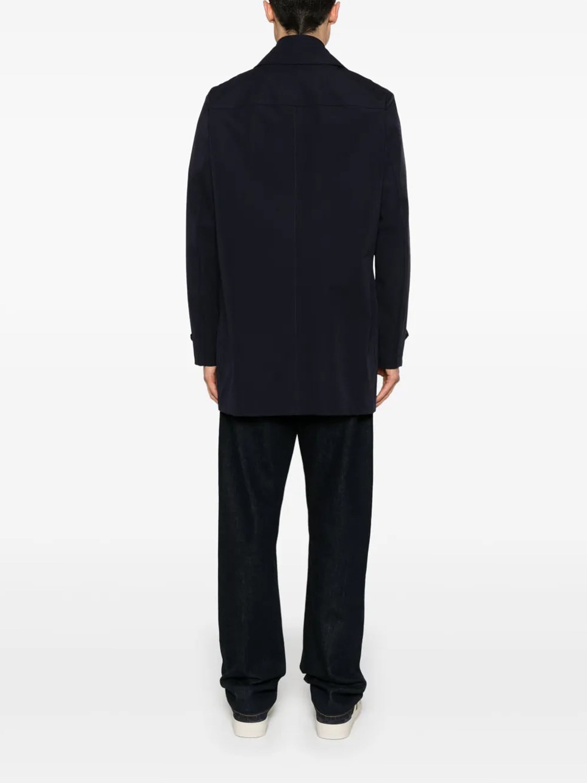 Morning Stretch Minimalist Black Mens Jacket