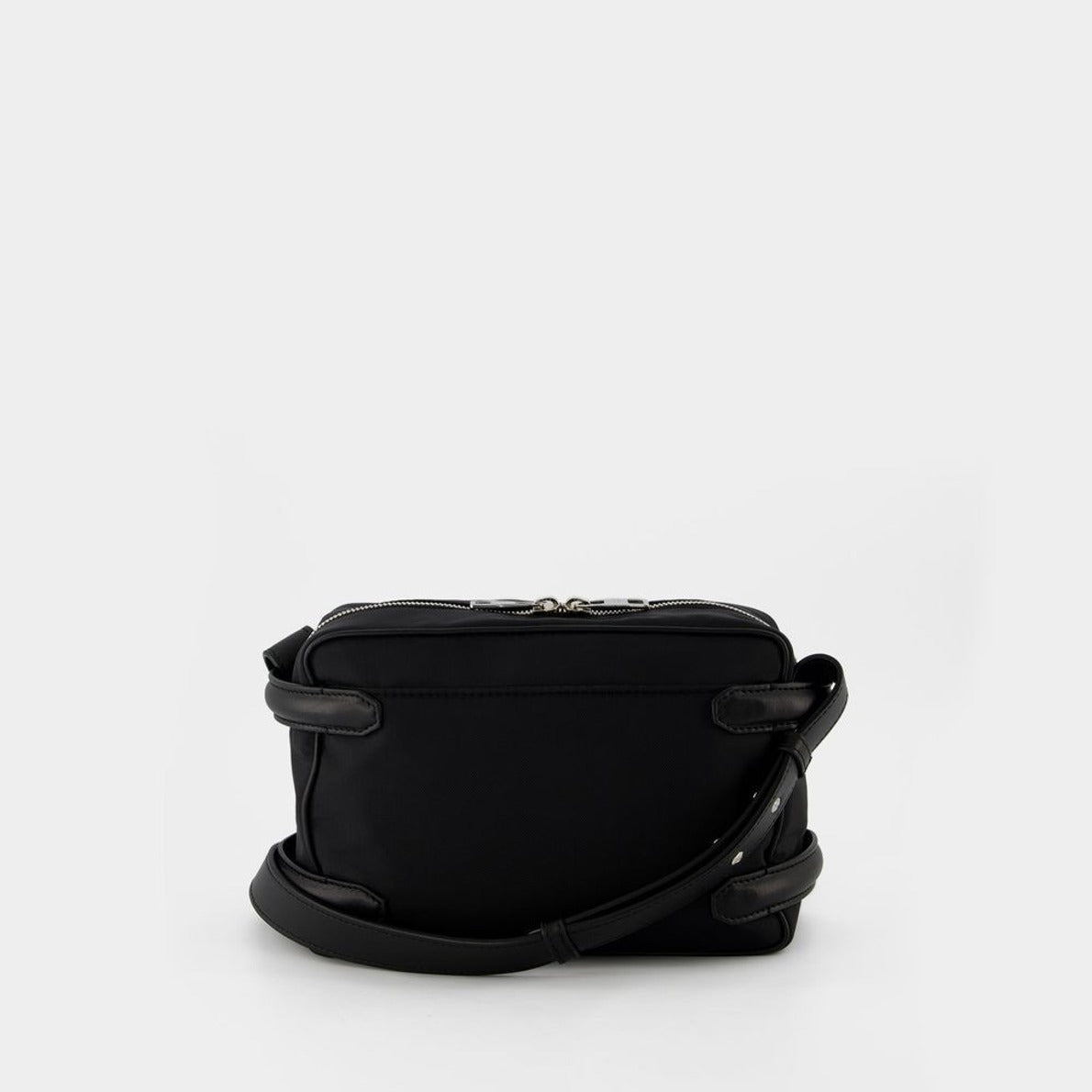 Crossbody - Black - Leather