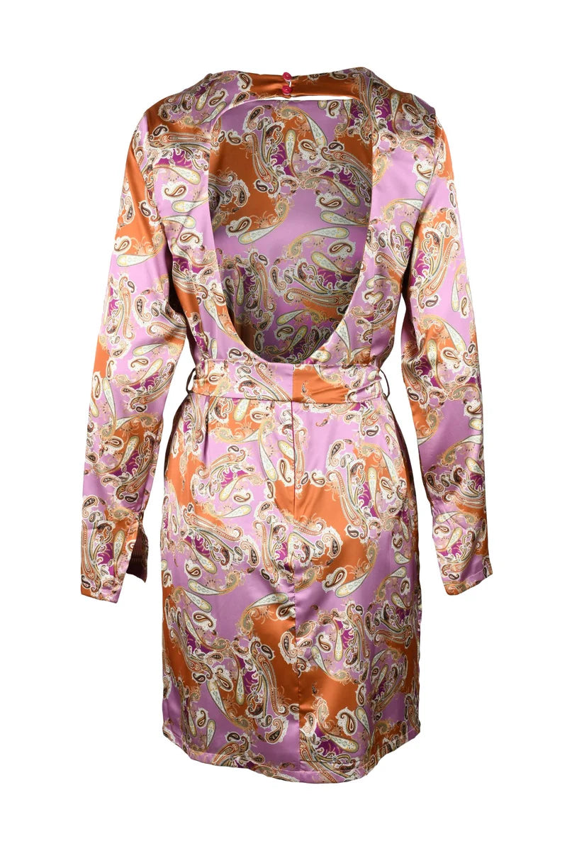 Polyester Dress - Multicolor