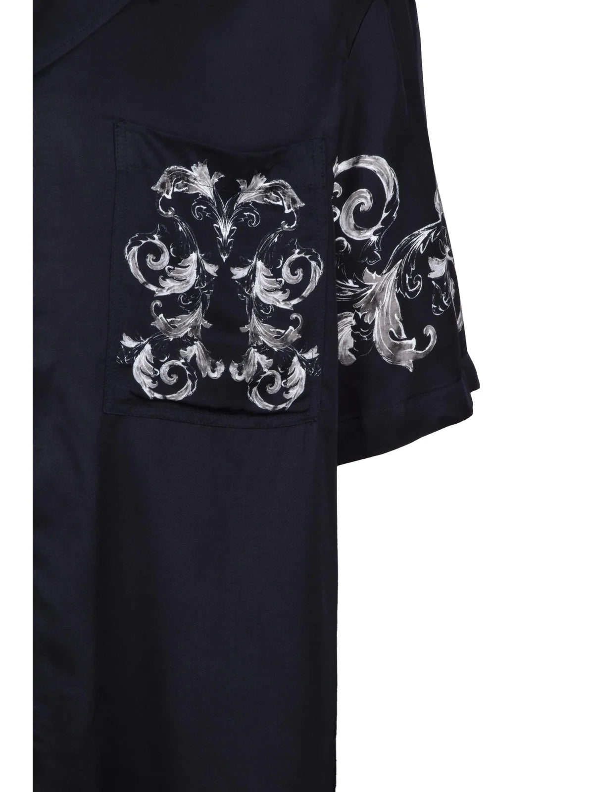 Short-Sleeved Black Shirt