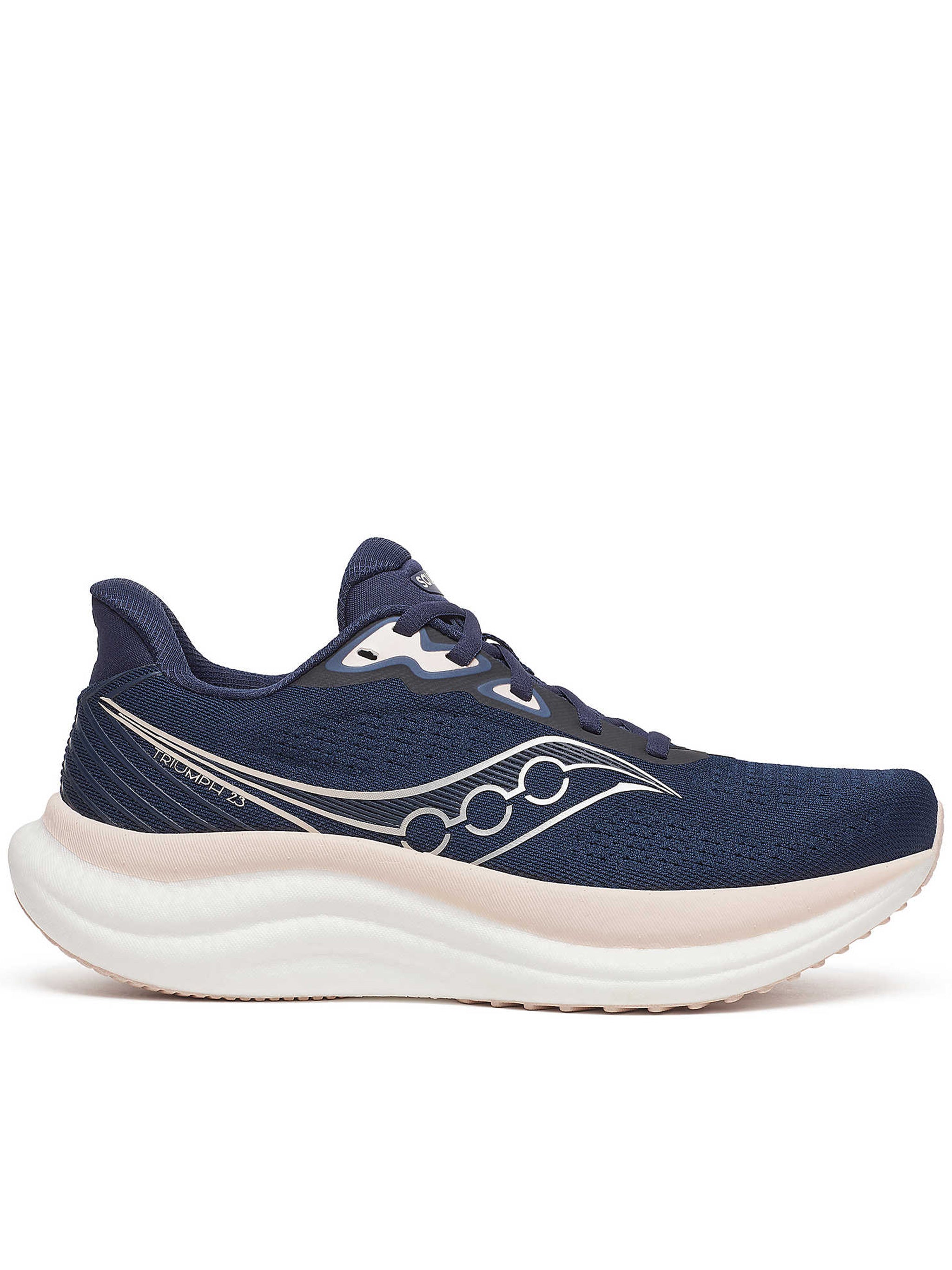 Streamlined Navy Athletic Sneakers with Cushioned Midsole