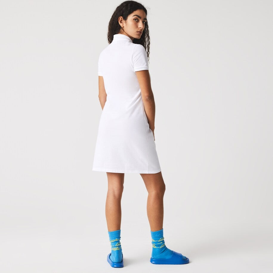 Ribbed Polo Dress