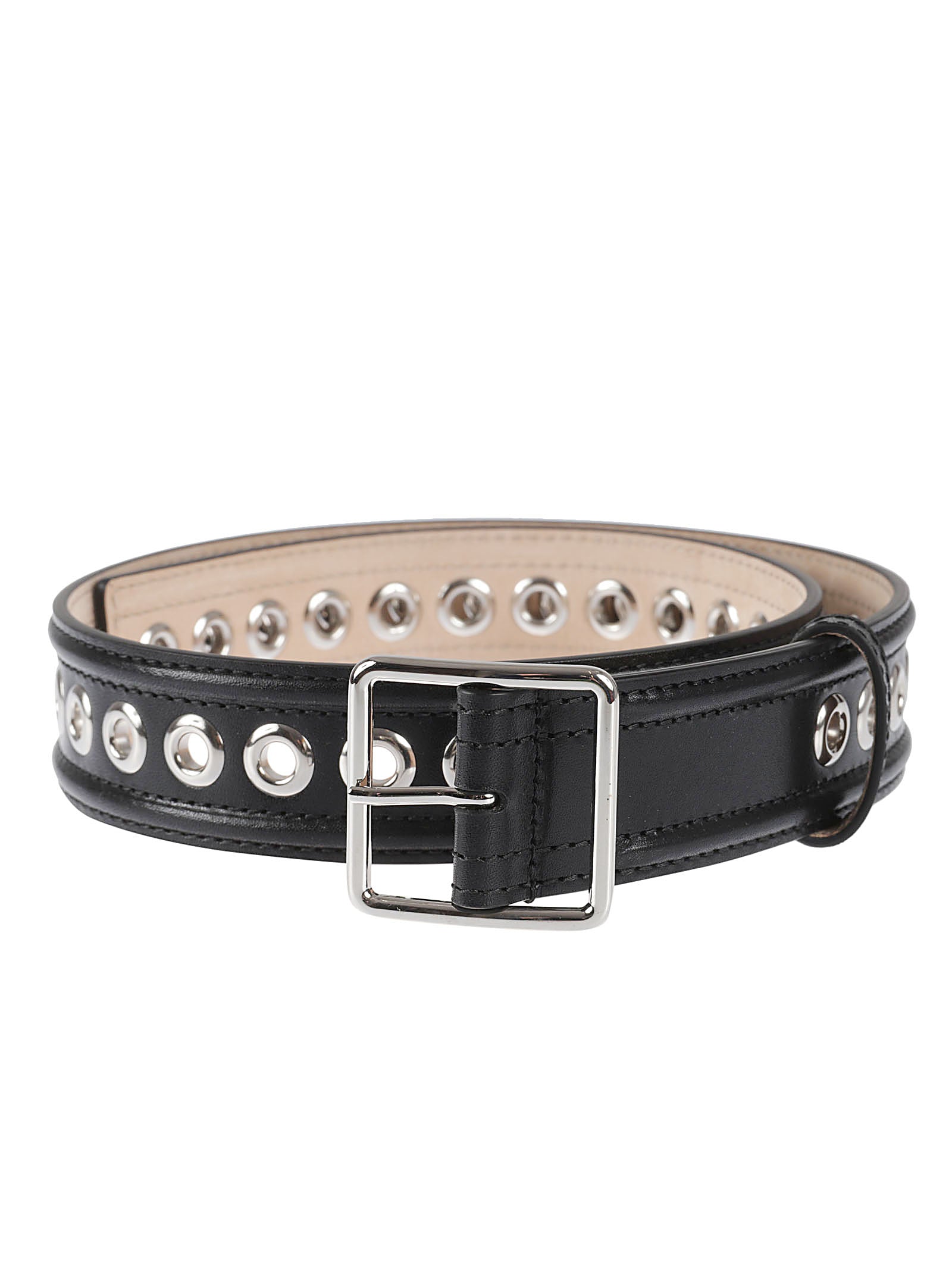 Calf Leather Belt with Refined Finish