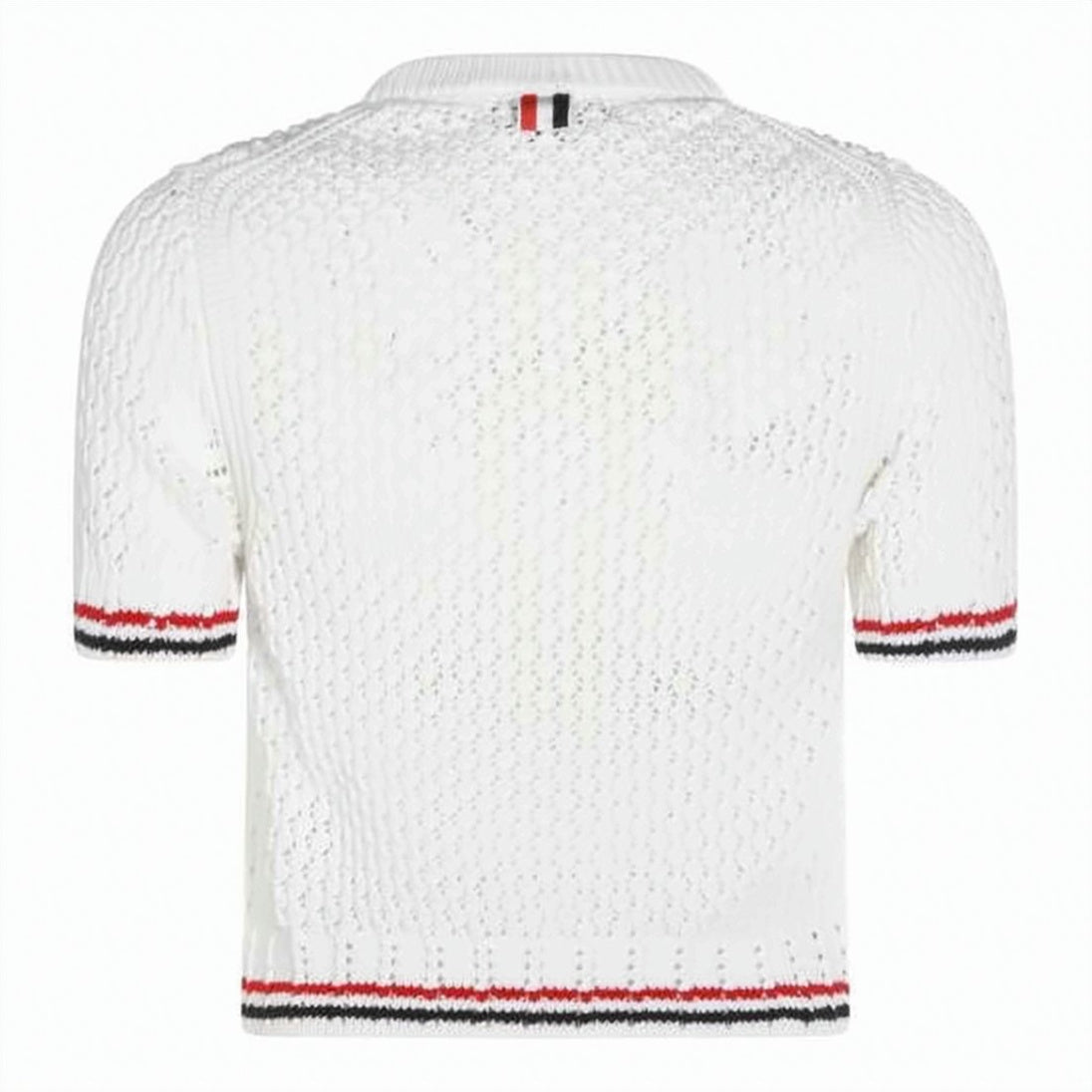 Textured Pointelle Knit Top