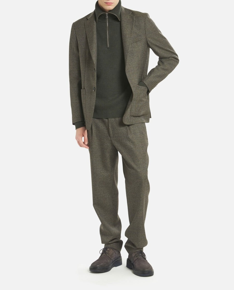 Tailored Grey Wool Jacket