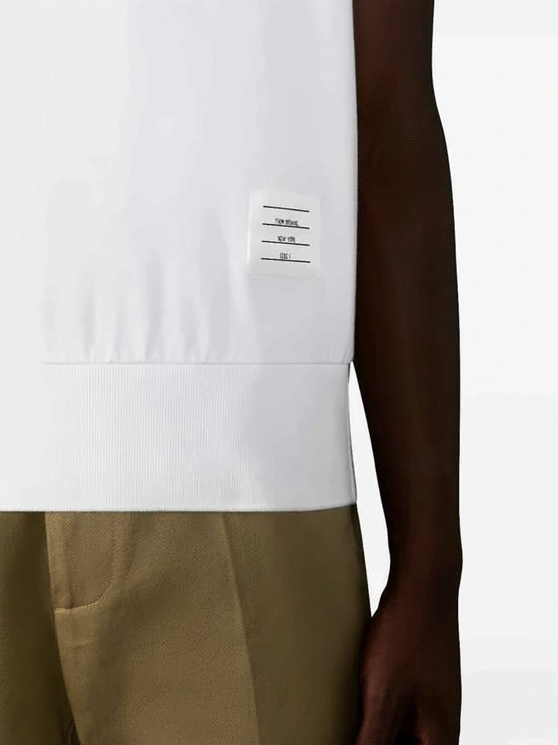 Cotton Jersey Crew Neck T-Shirt
