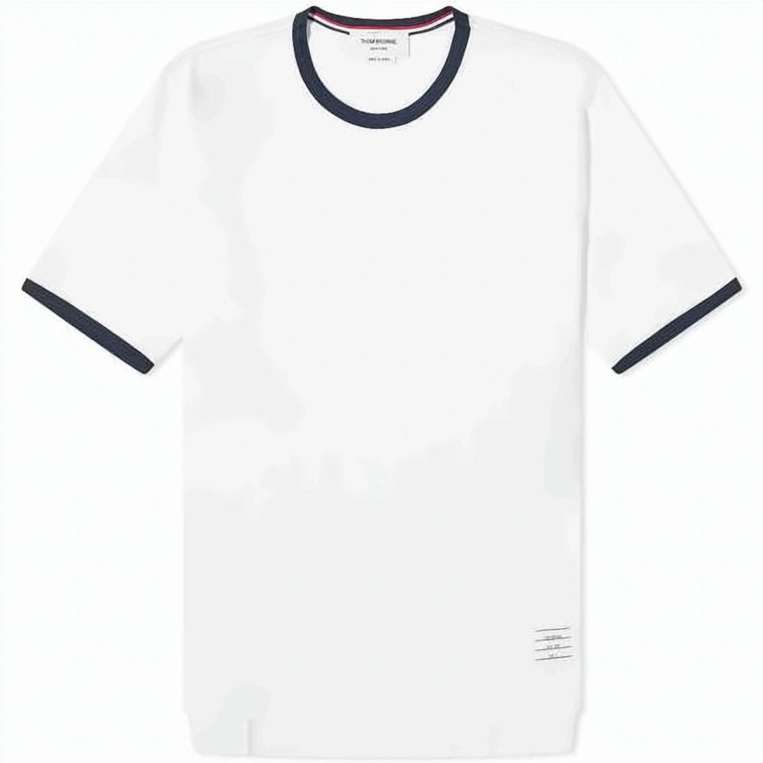 Short-Sleeved T-Shirt with Contrasting Trim