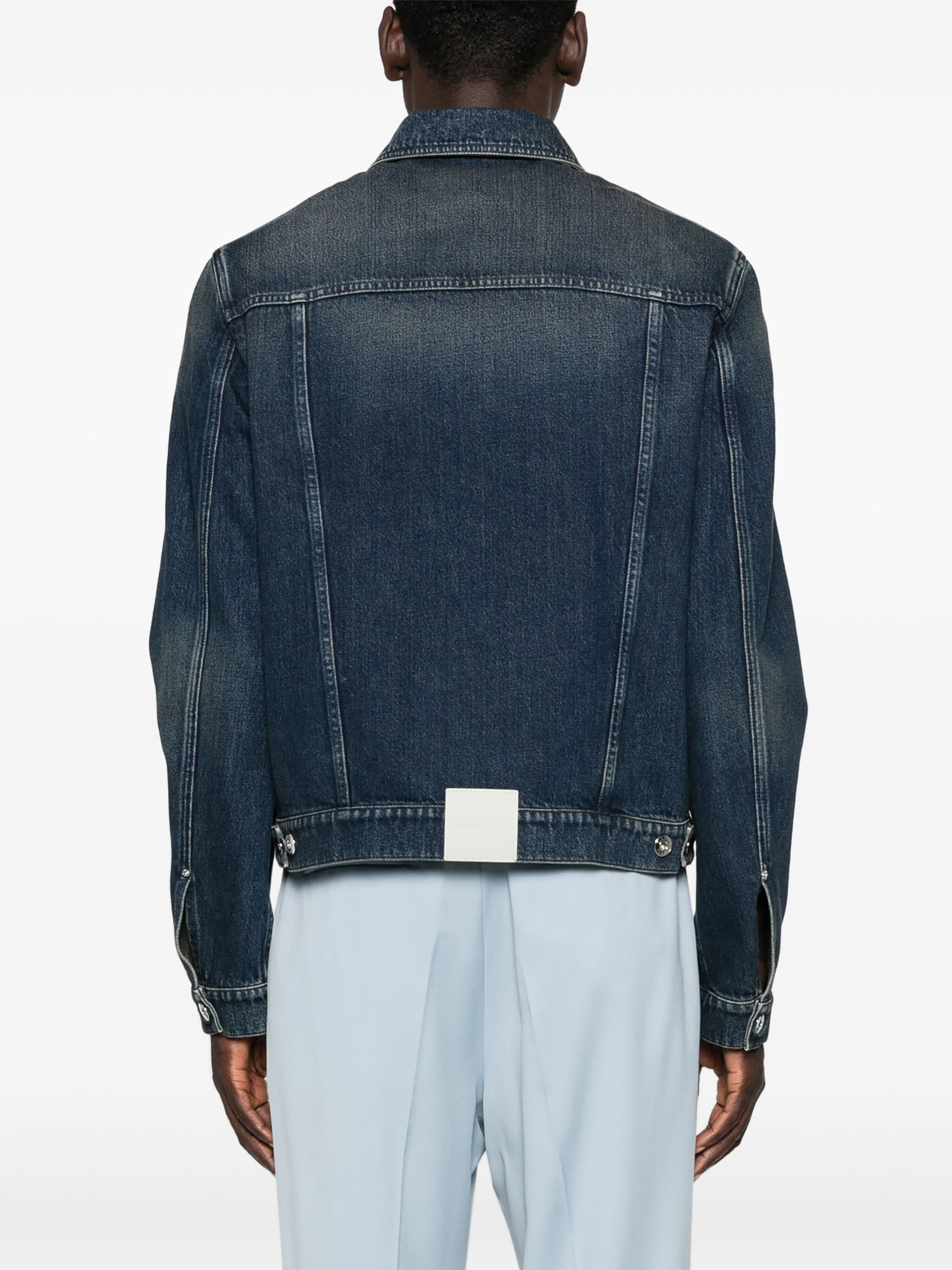 Blue Veste Classique Refined Denim Jacket