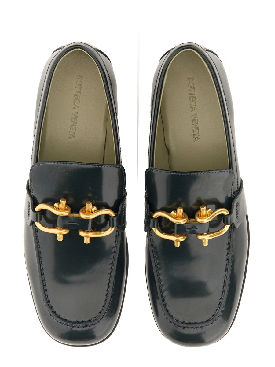 Inkwell Moccasin with Rubber Sole and Minimalistic Design