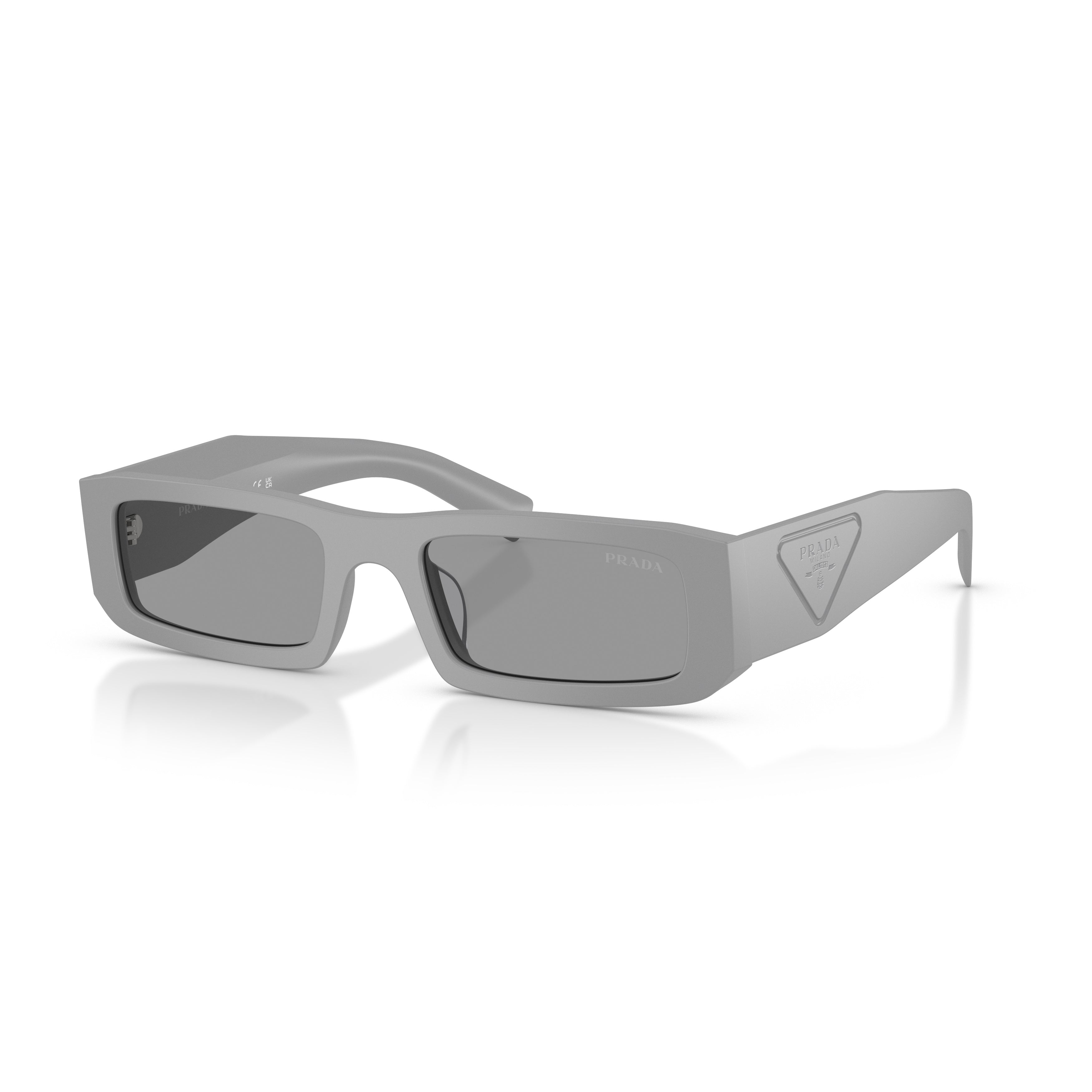 0pr D09sd Bold Rectangular Acetate Sunglasses