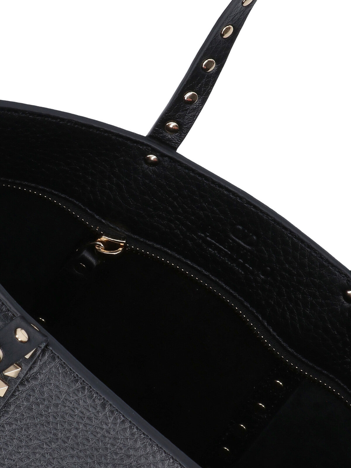 "Rockstud" Small Handbag – Black
