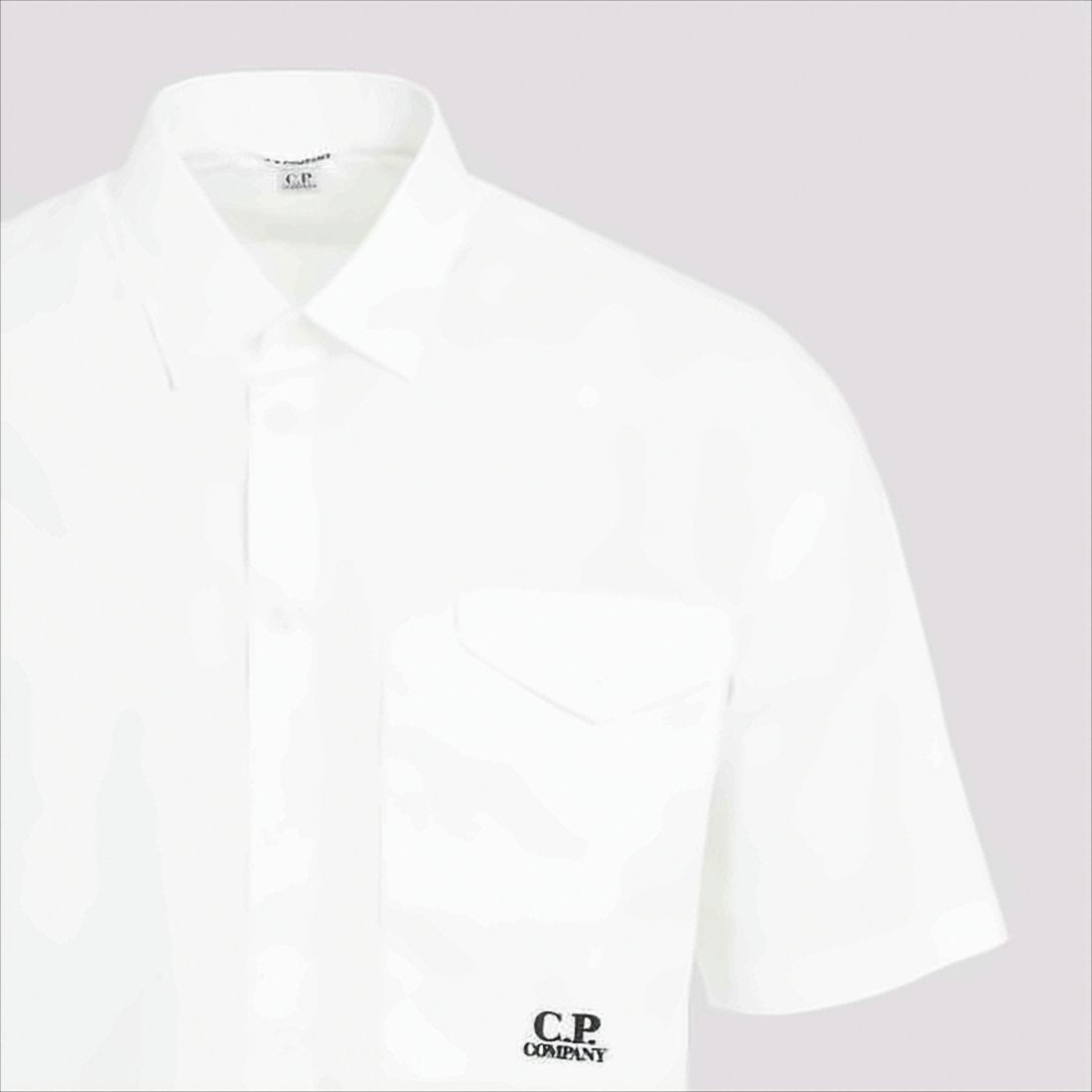 Short-Sleeved Cotton Polo Shirt with Classic Collar