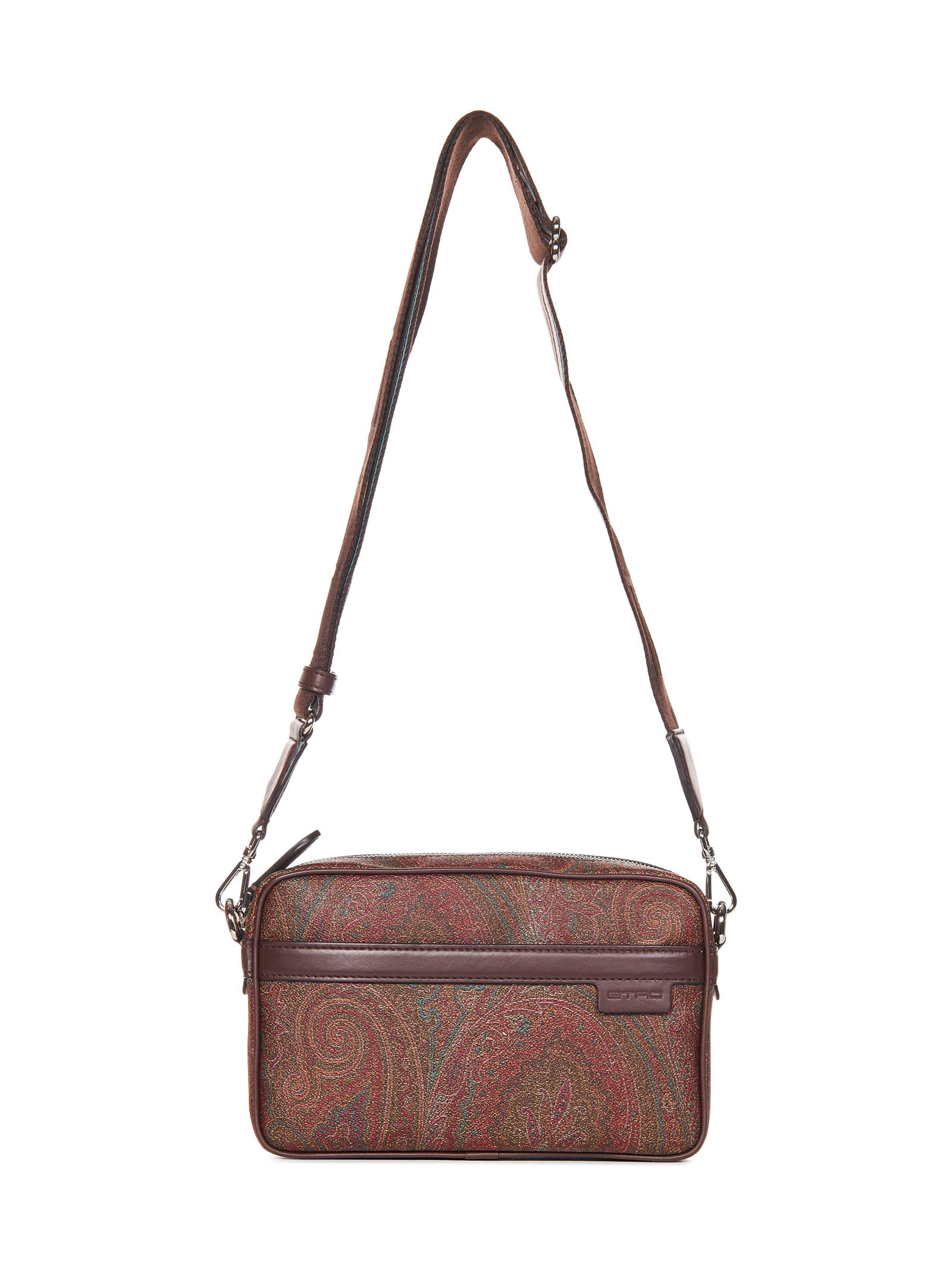 Paisley Jacquard Fabric Shoulder Bag