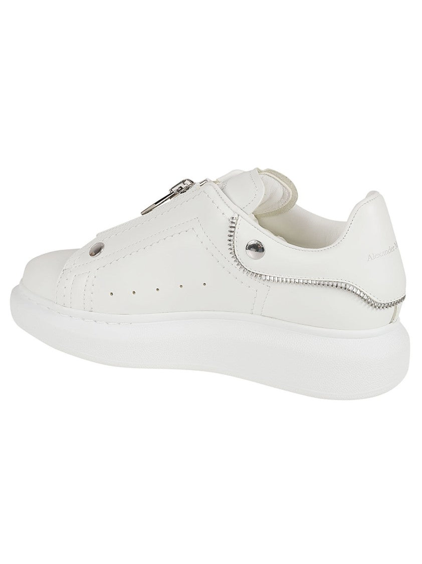 White Sneakers With Design