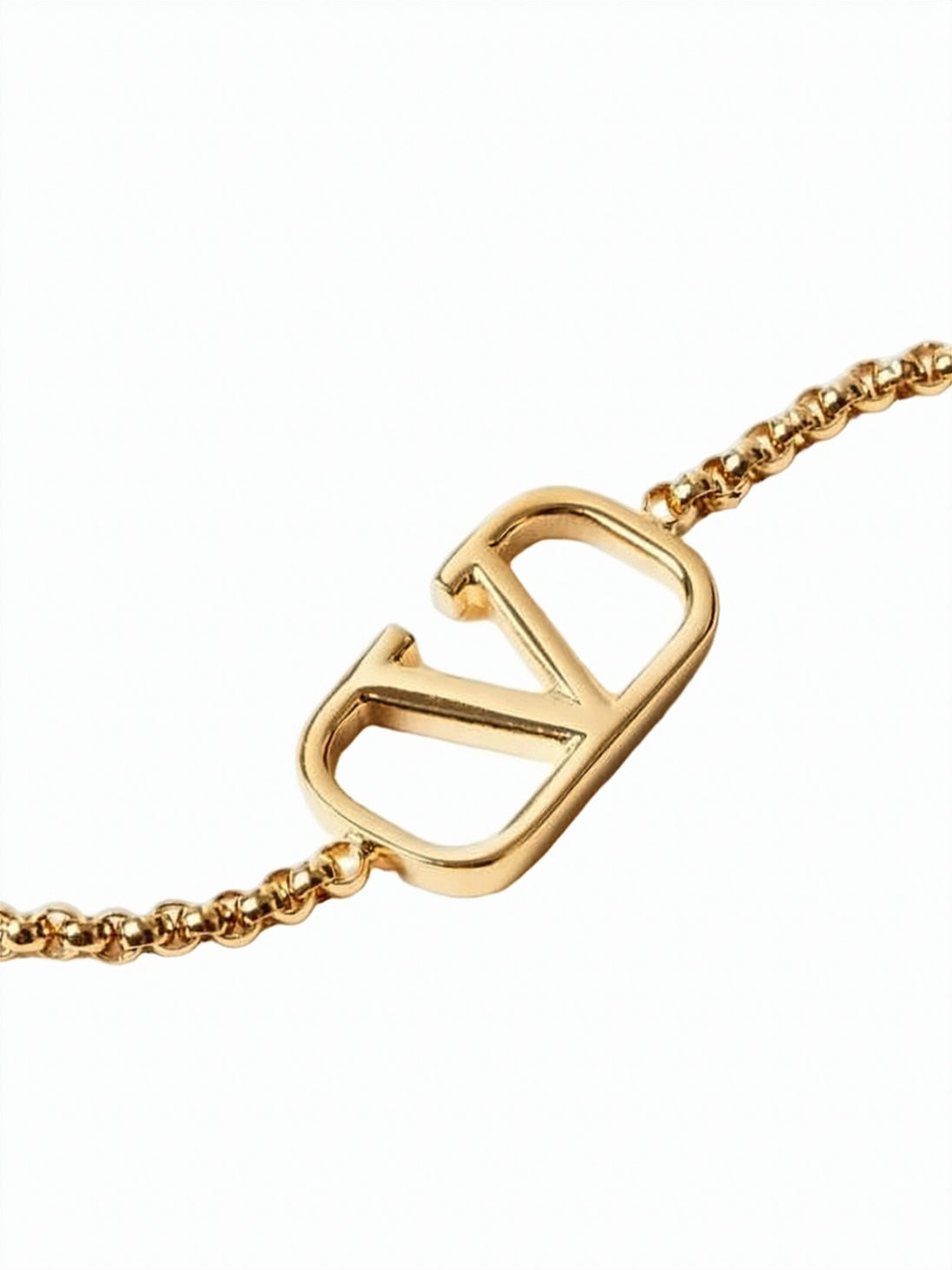 Bracelet with Openwork Logo Charm