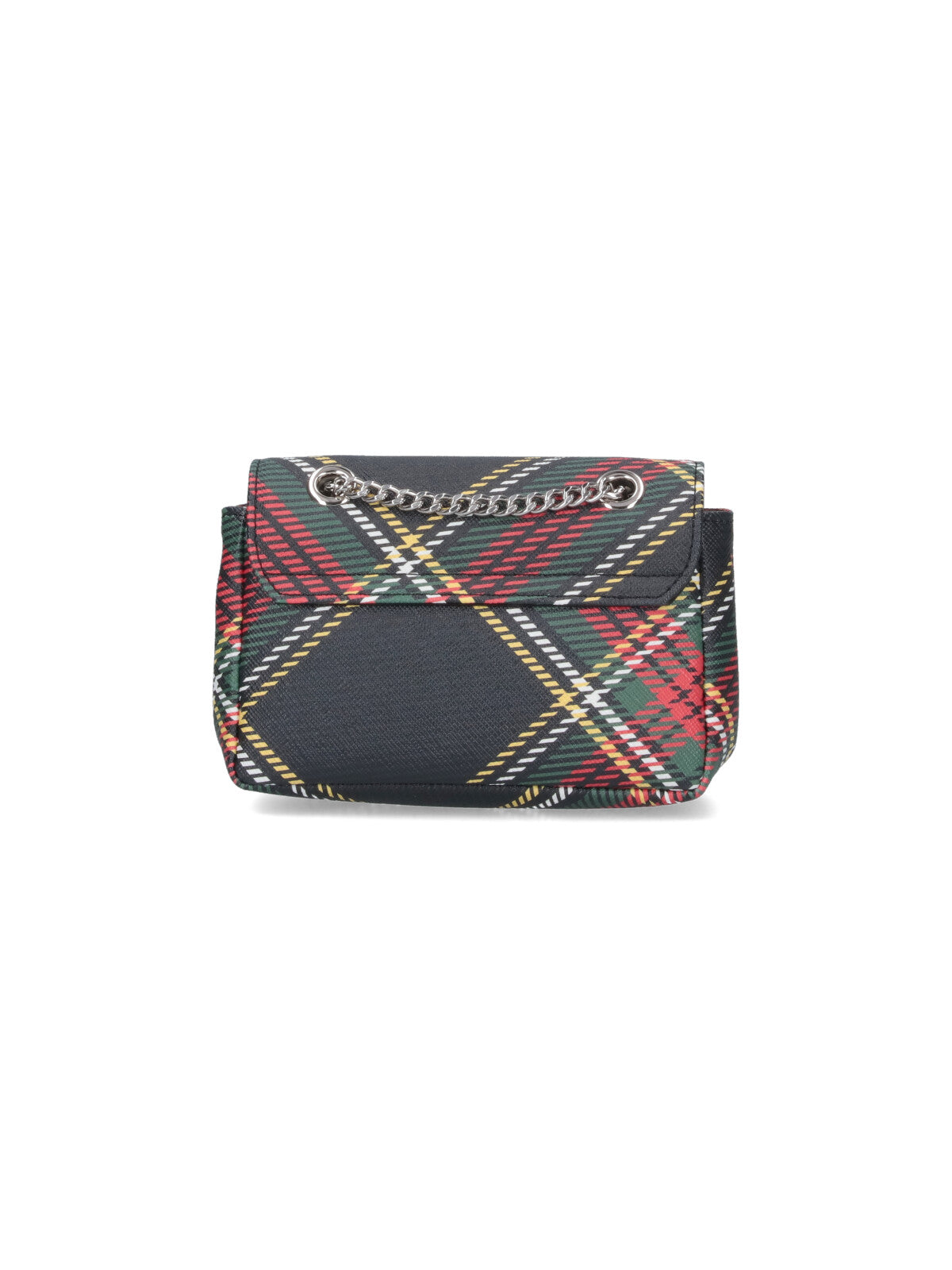 “Small” Tartan Chain-Handle Bag – Multicolor