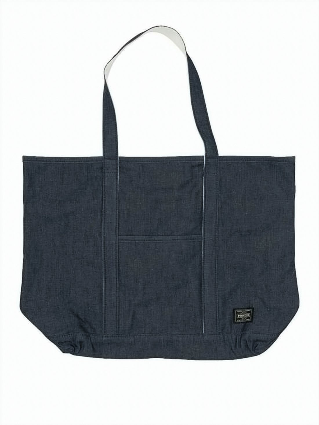 Rectangular Cotton Shoulder Bag with Minimalist Design