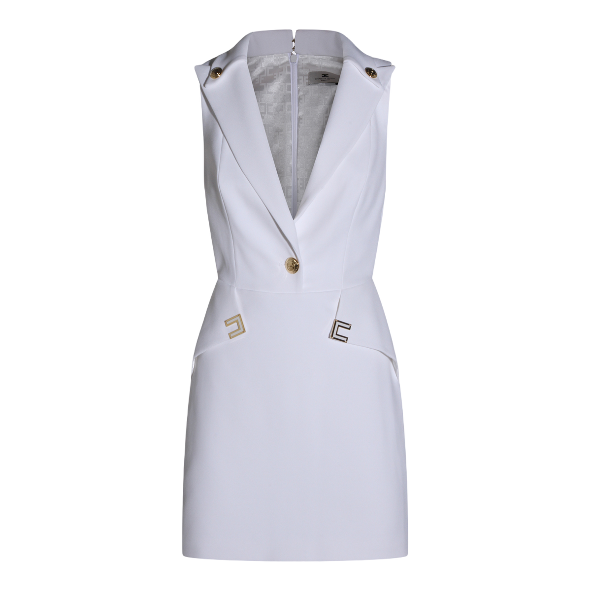 Ivory Dress with Timeless Silhouette