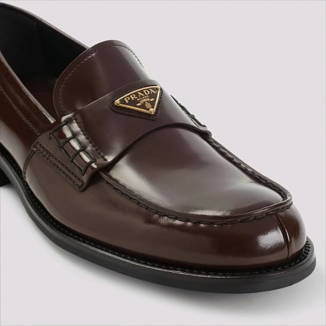 Polished Calf Leather Loafers