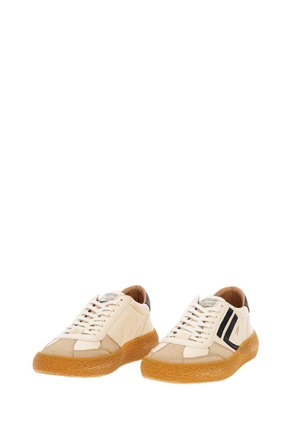 Beige Vintage Series Buttercream Sneakers