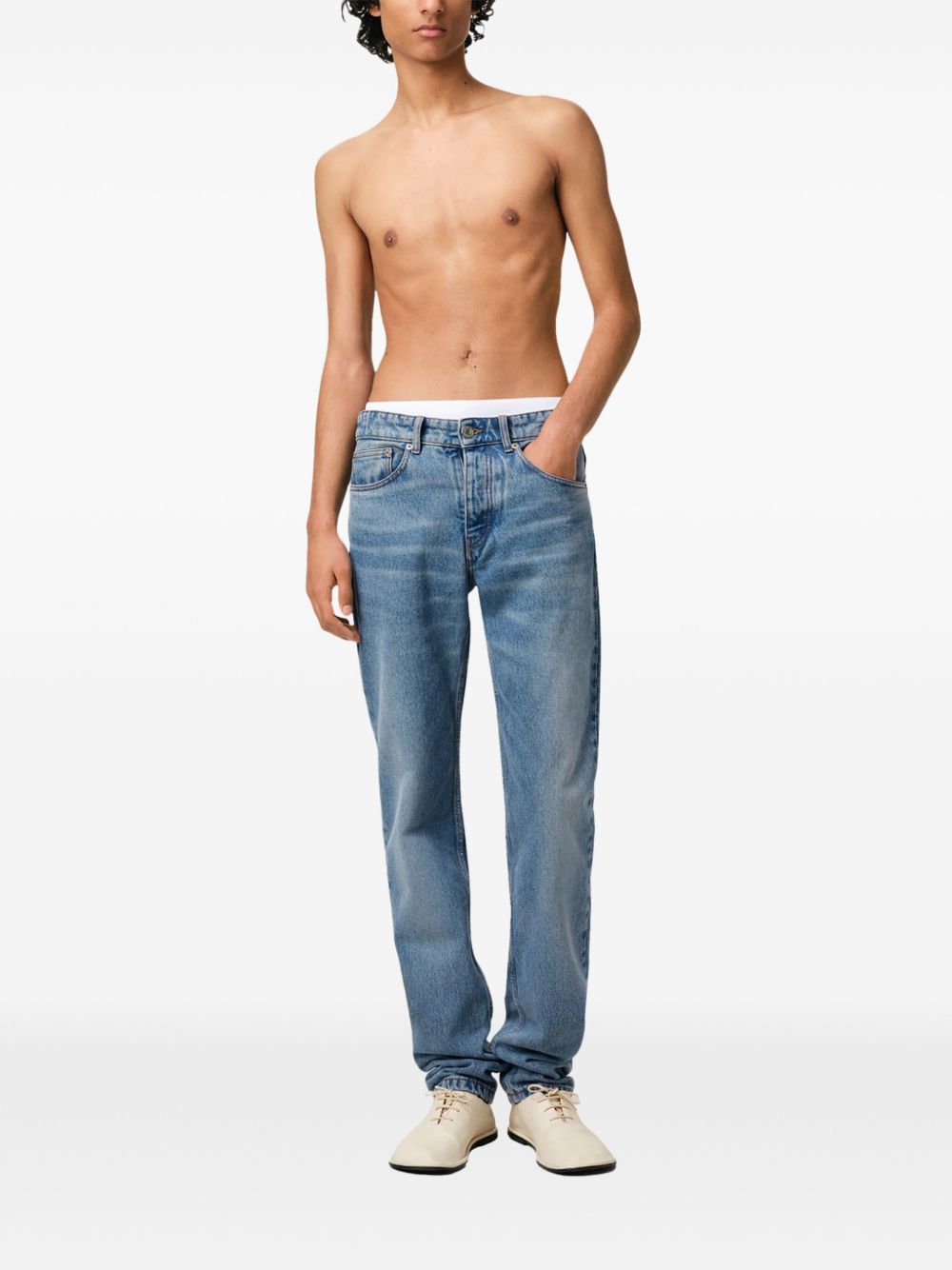 Indigo Blue Denim Jeans