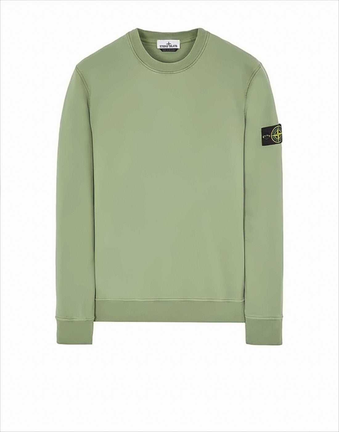 Minimalist Long-Sleeve Sweatshirt with Distinctive Patch Logo