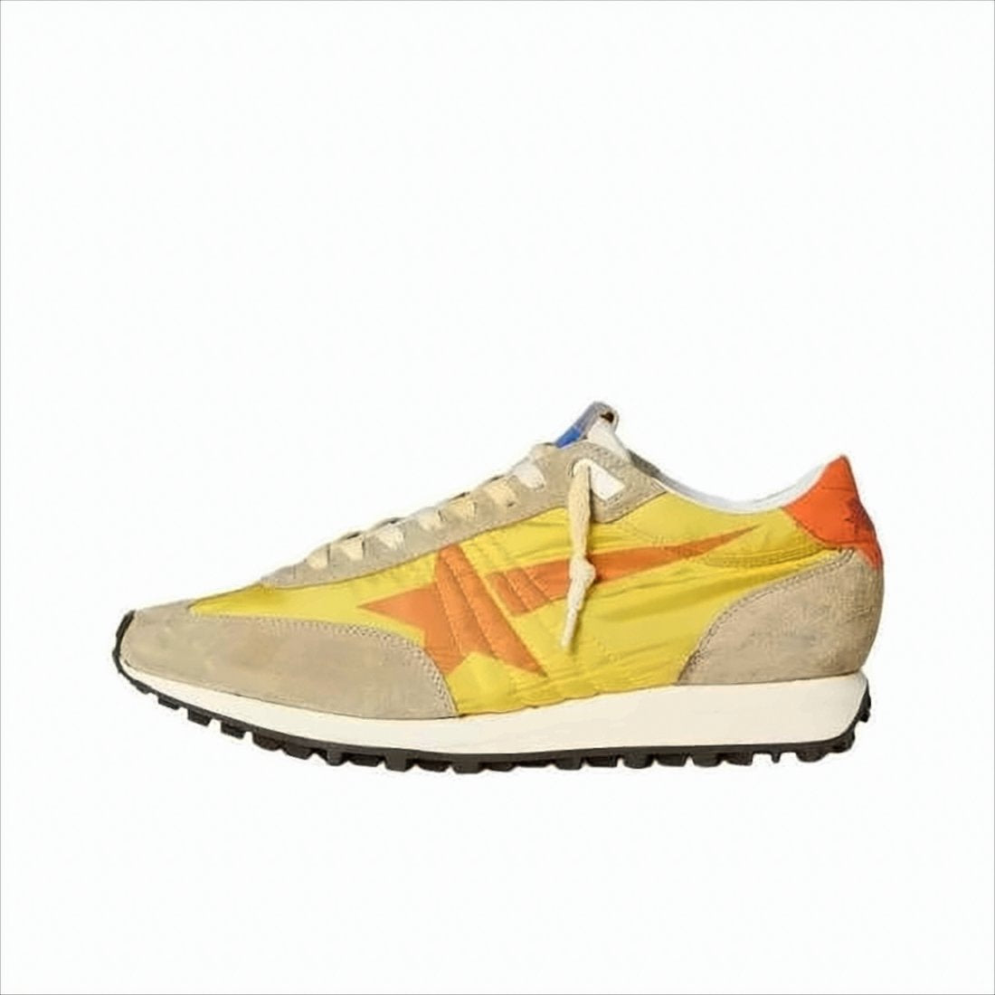MARATHON Retro Running Sneakers with Suede