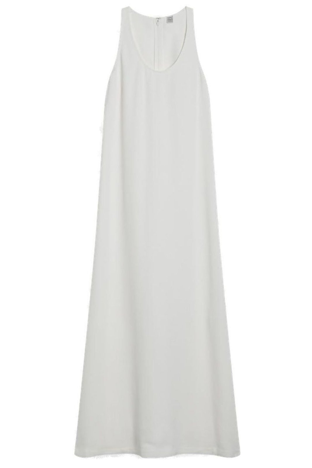 Scoop-Neck Sable Dress