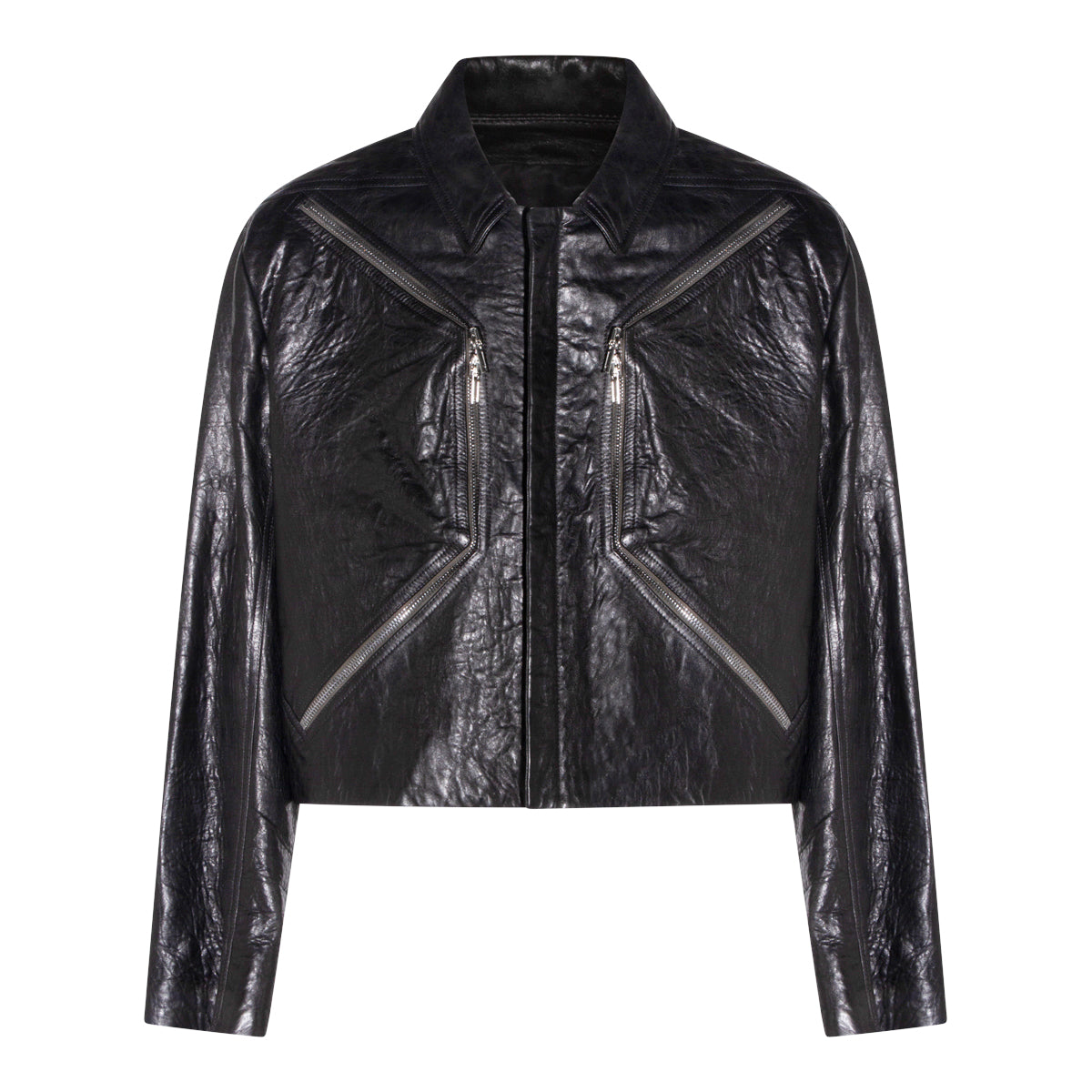 Heizer Black Leather Jacket