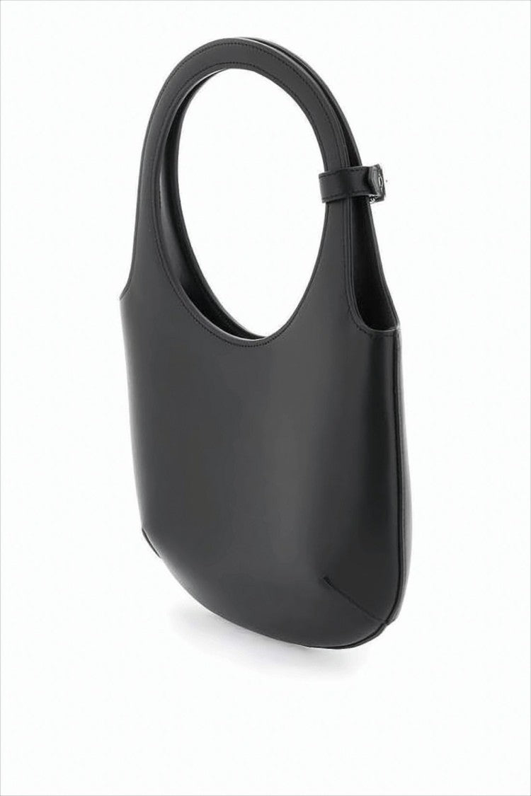 Calf Leather Tote Bag with Adjustable Strap
