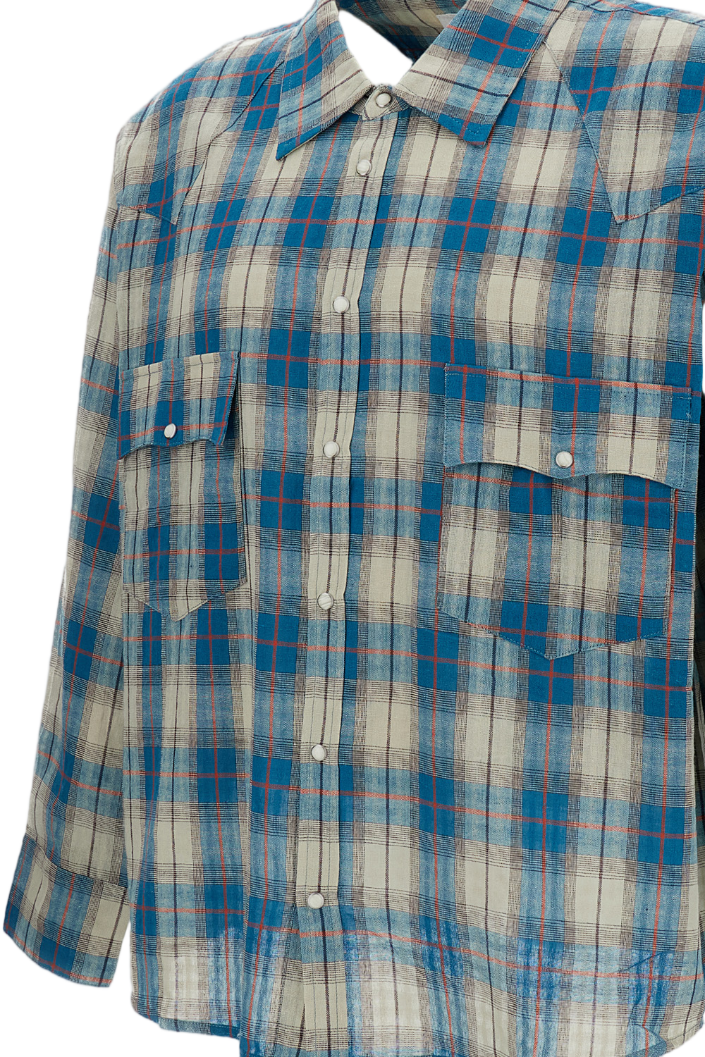 Relaxed Fit Plaid Flannel Shirt