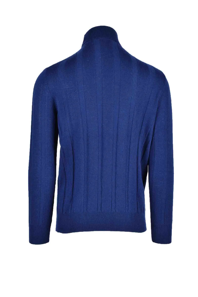 Cashmere Sweater Blue Men