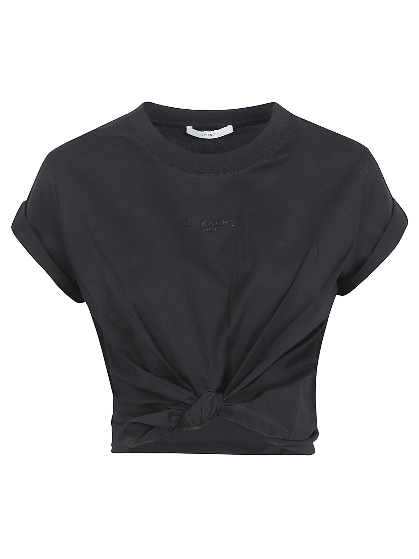 Bow Tie Cotton Jersey T-Shirt