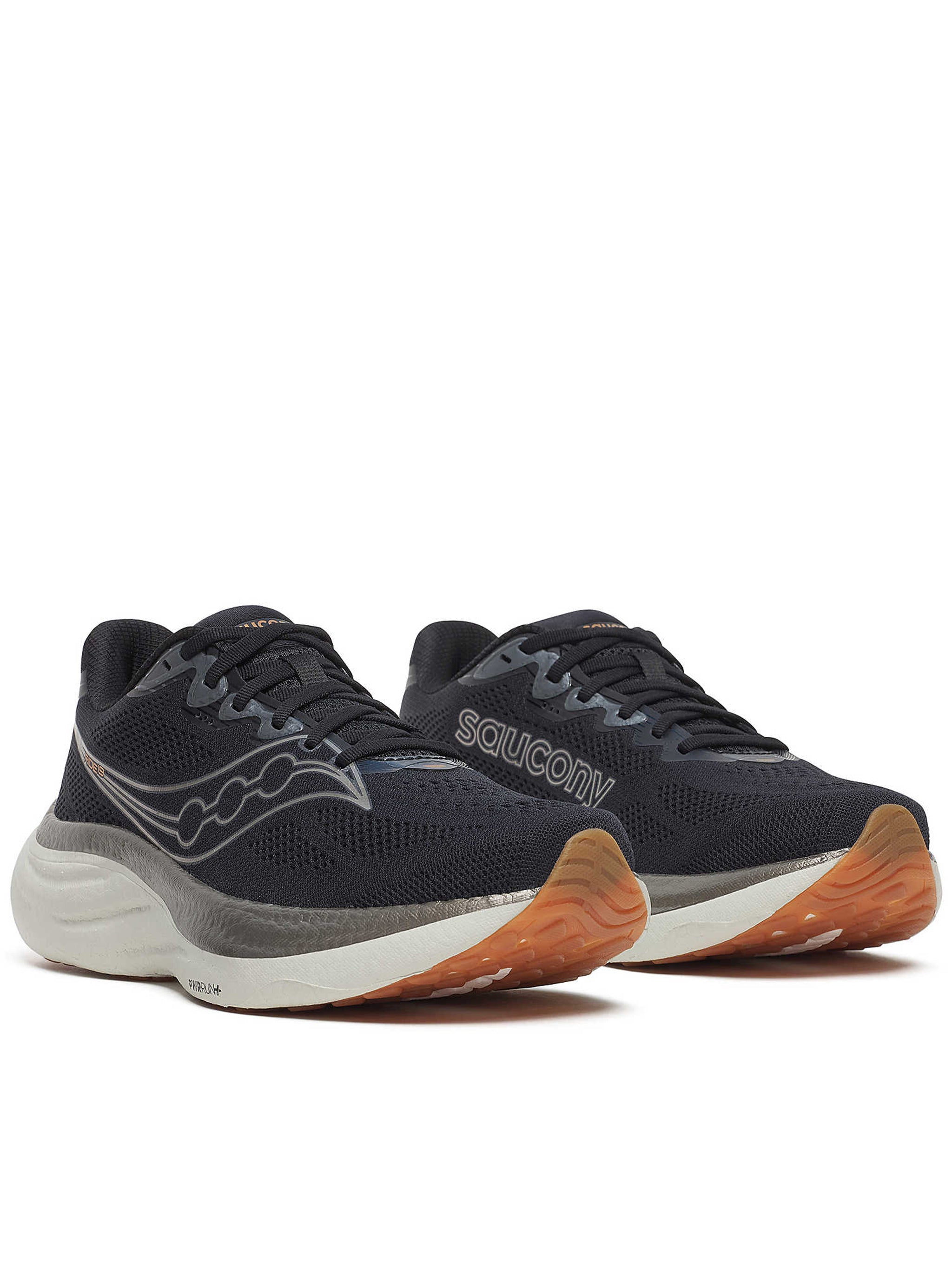 Black Mesh Athletic Sneakers with Cushioned Sole