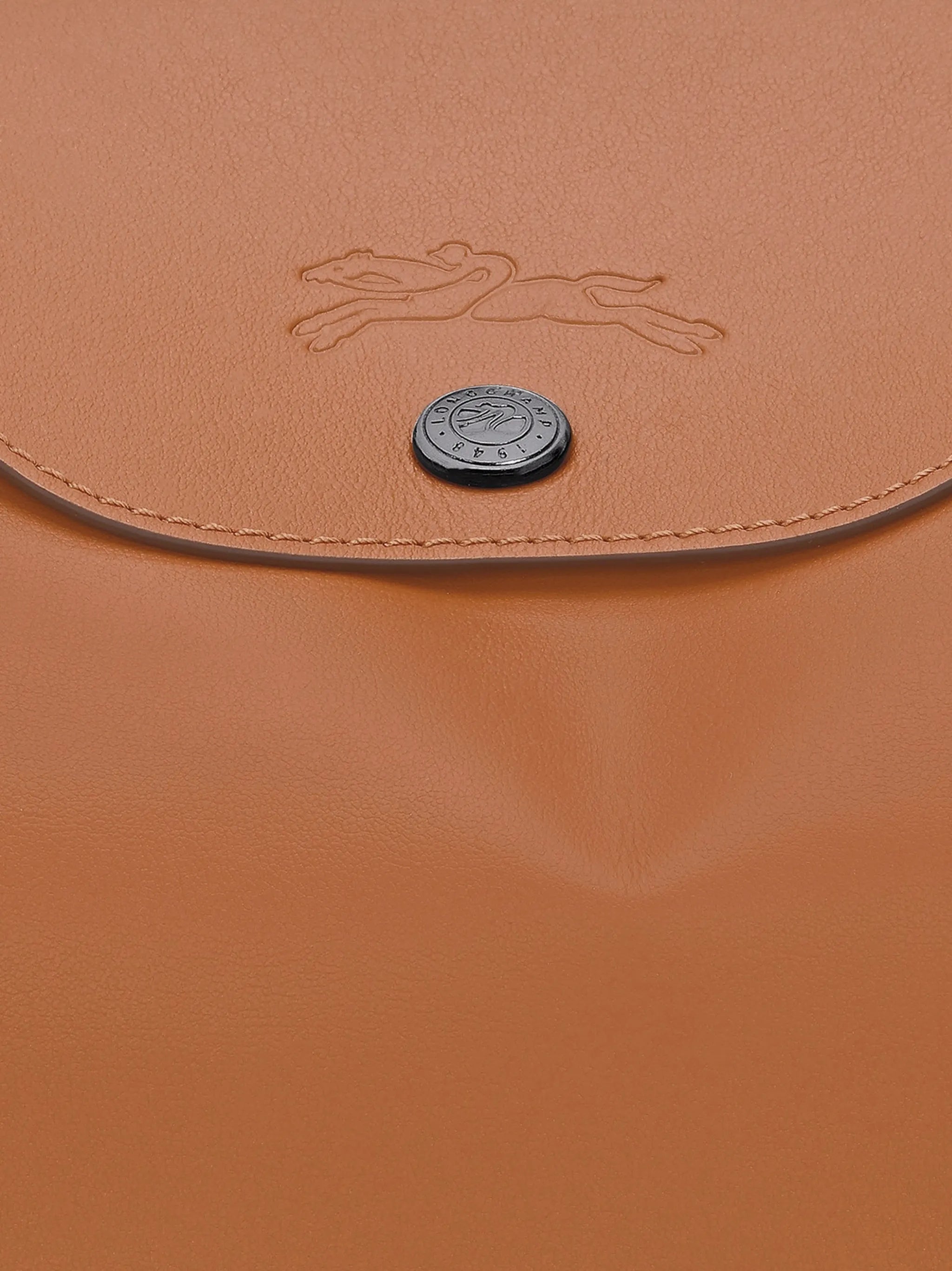 Rectangular Brown Shoulder Bag With Adjustable Strap