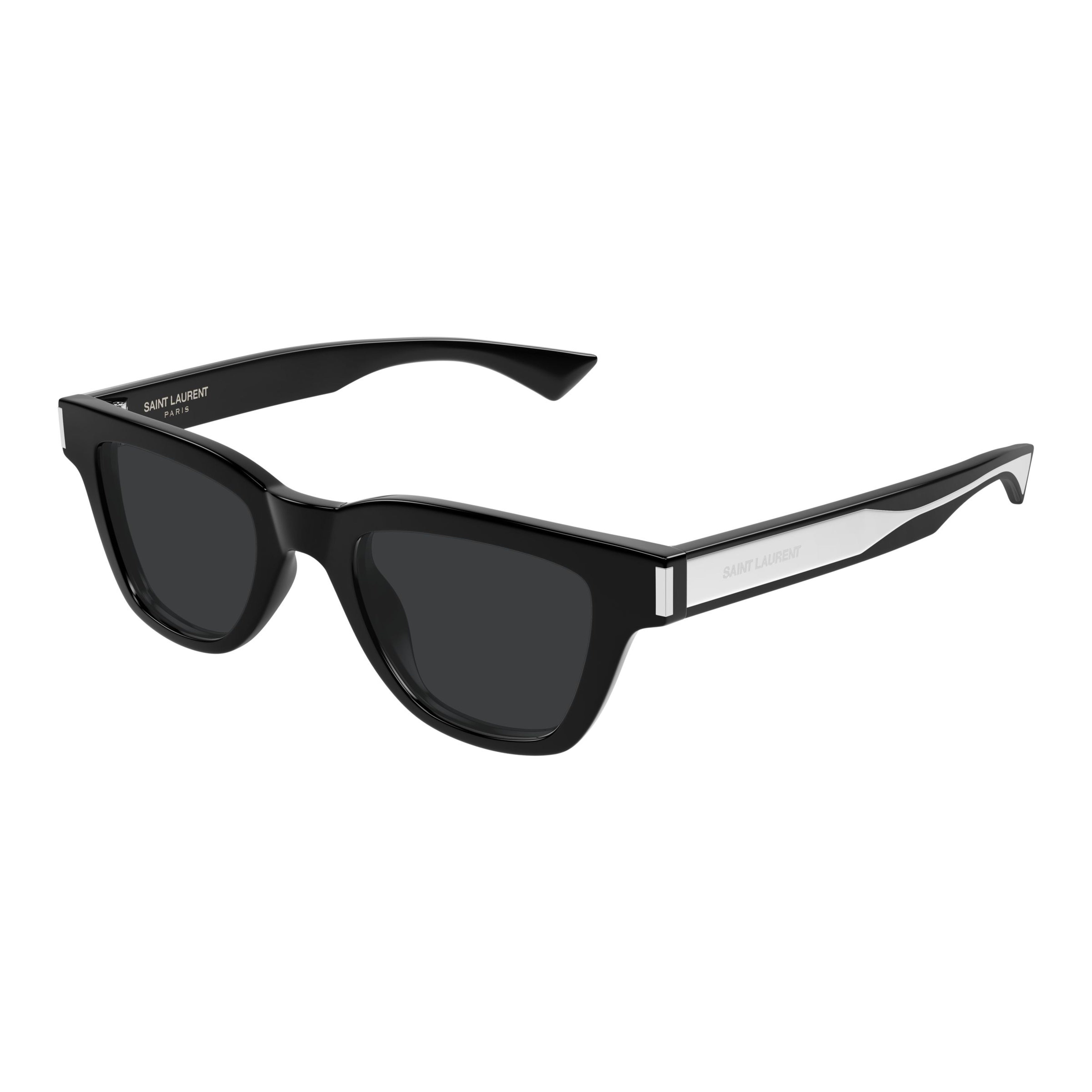 Sl 789 Jacques Rectangular Frame Black Sunglasses