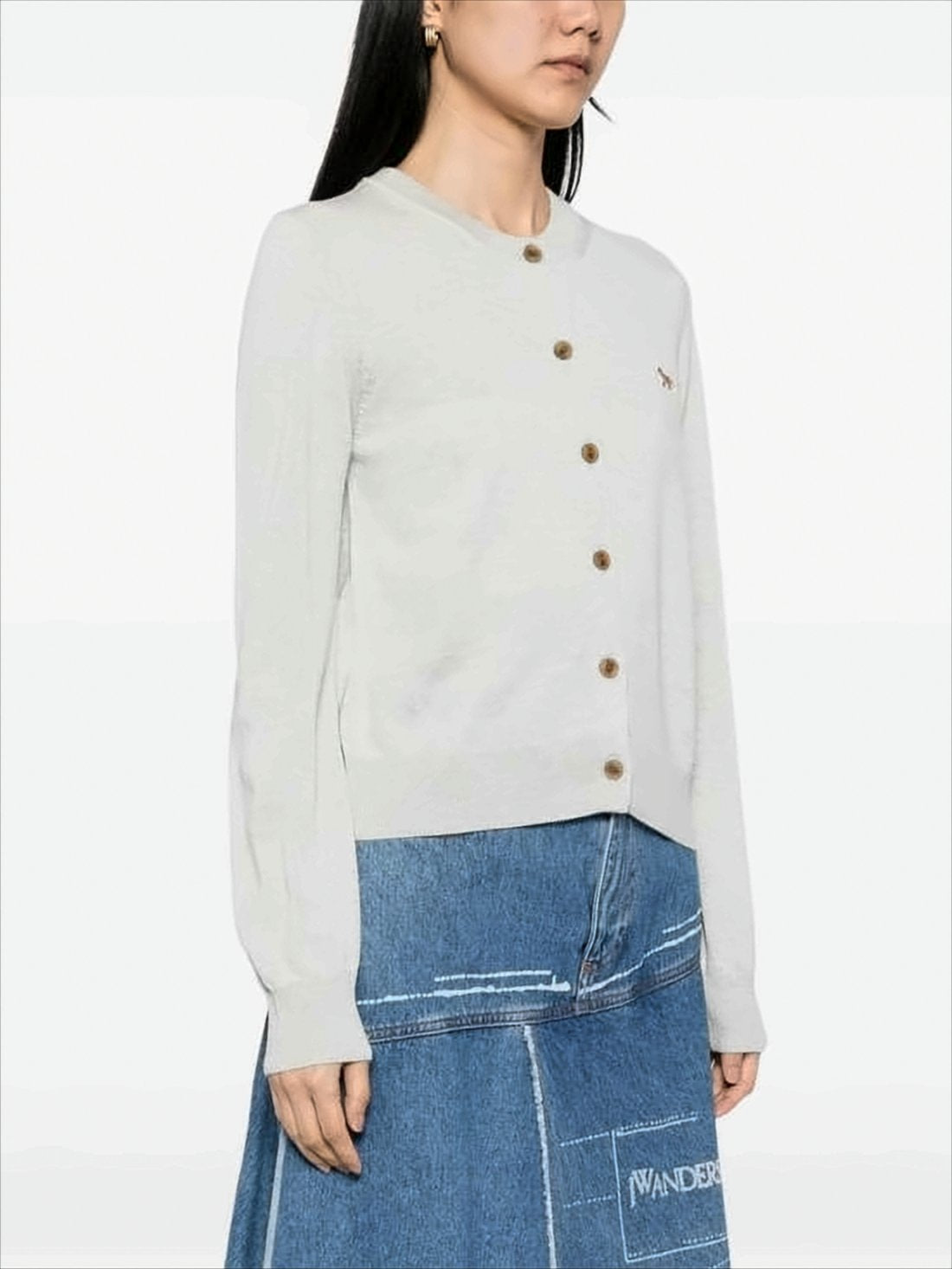Regular-Fit Merino Cardigan