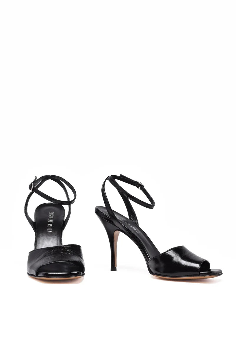 Sandal with Strap - Black