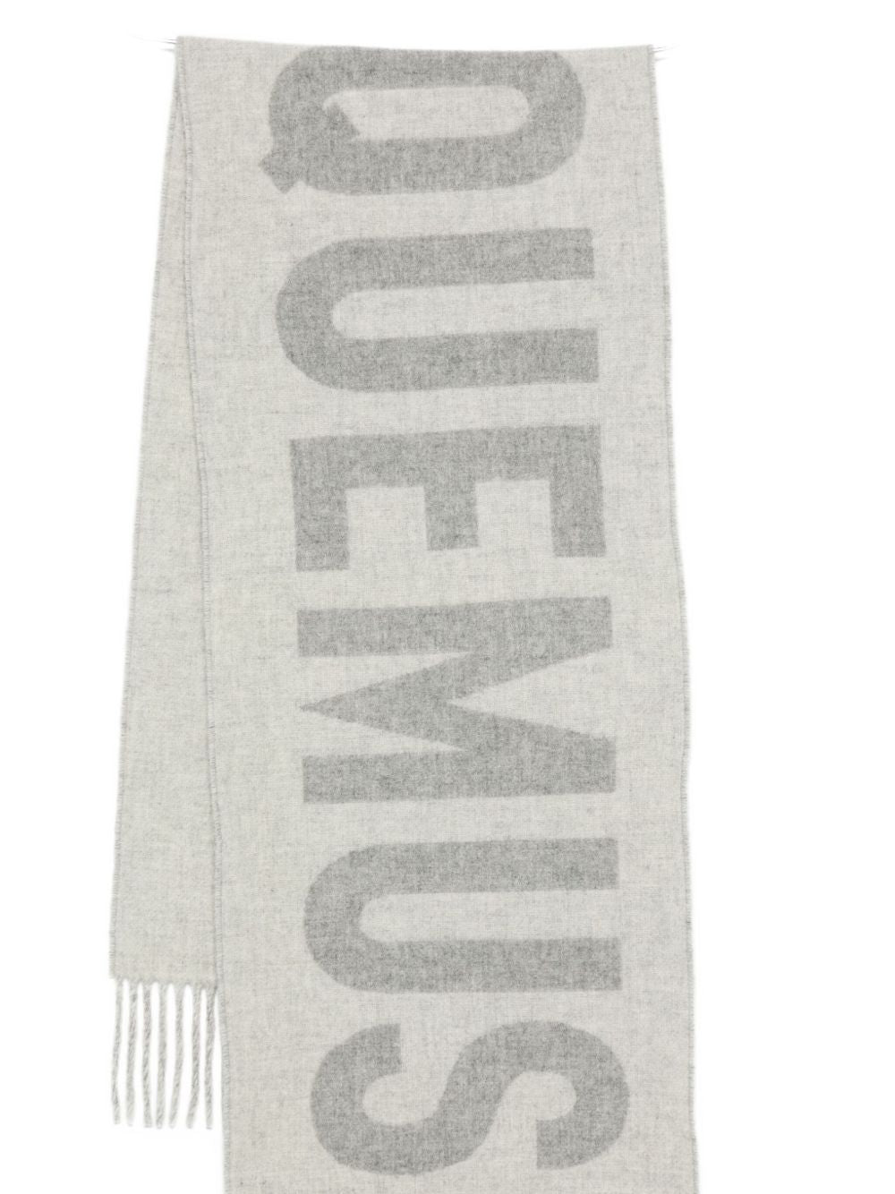 Rectangular Light Grey Scarf