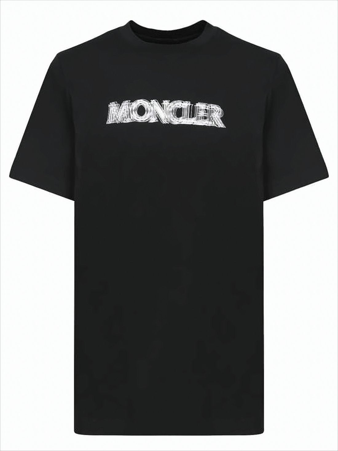 Short-Sleeved Cotton T-Shirt with Graphic Design