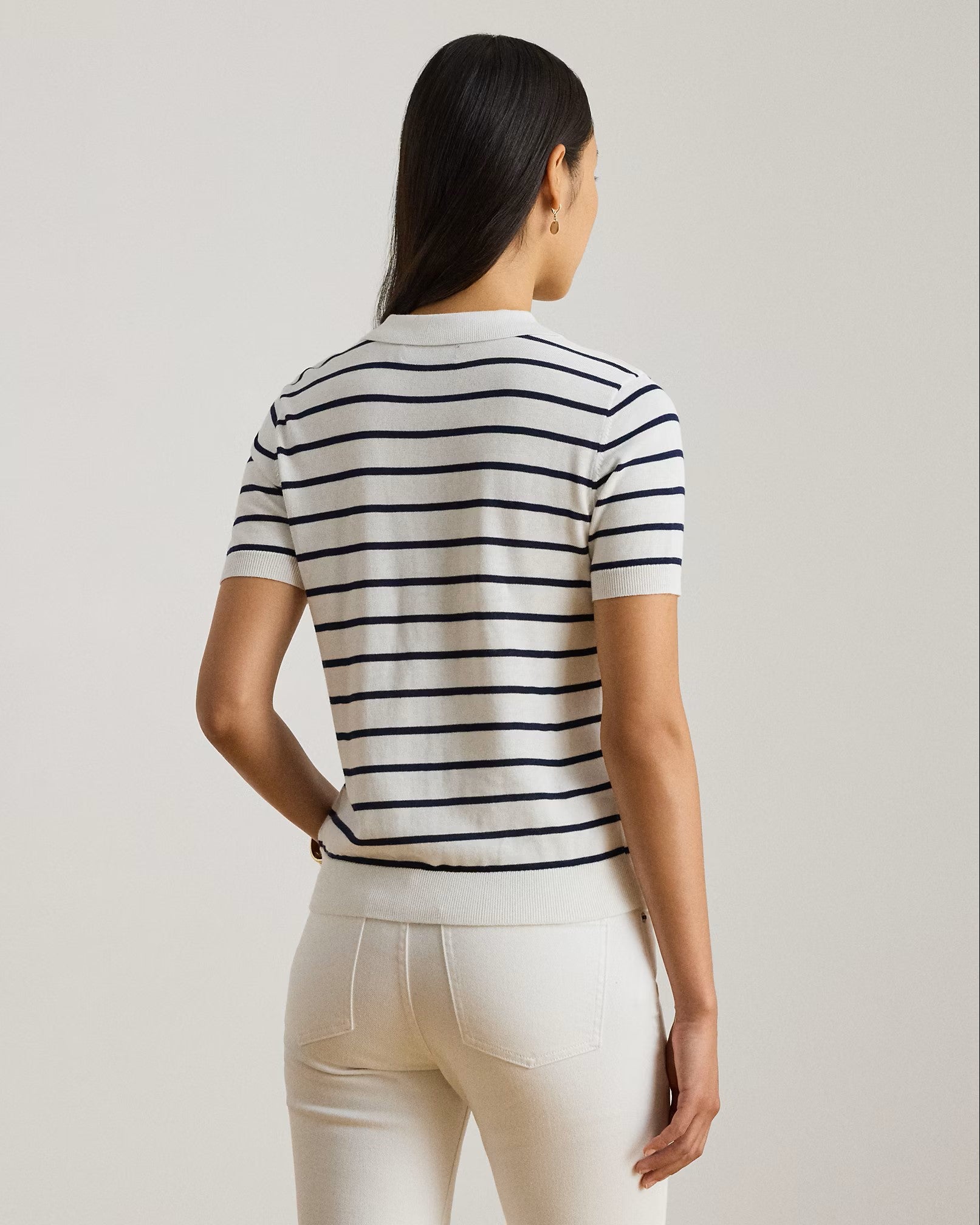 Natrissa Short Sleeve Matte Rayon Pullover