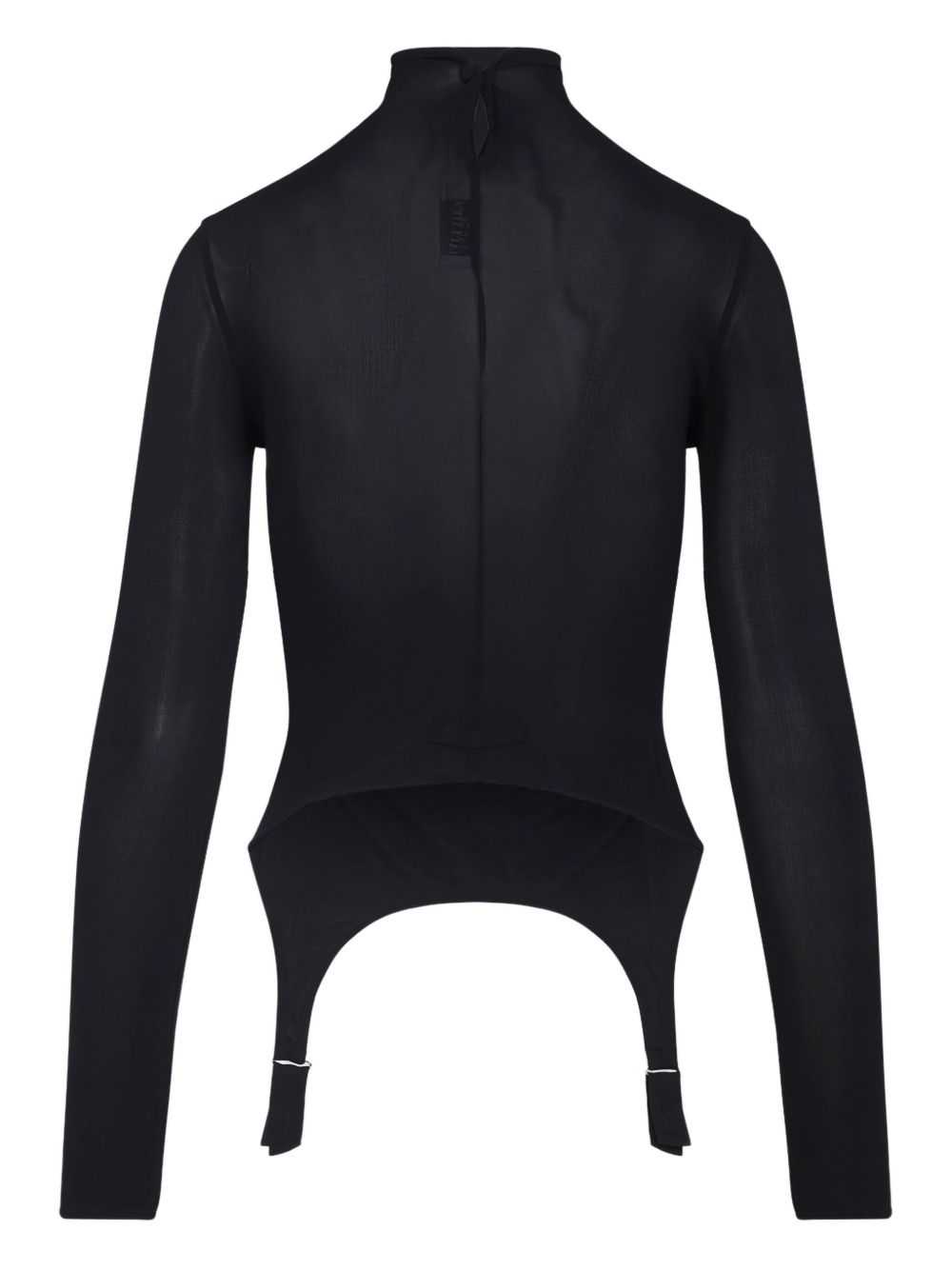 High Neck Fitted Top