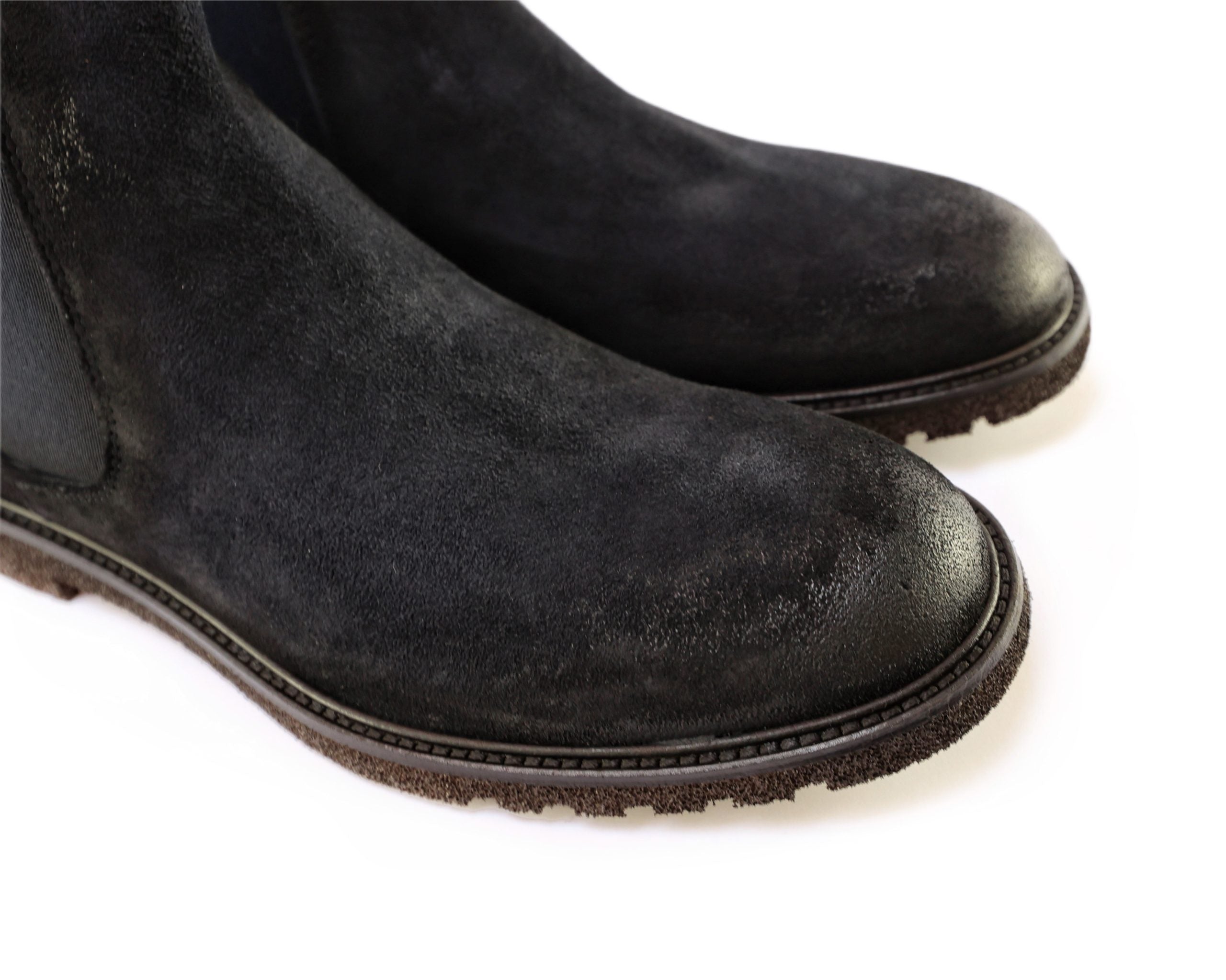 Suede Ankle Boots with 20 mm Heel