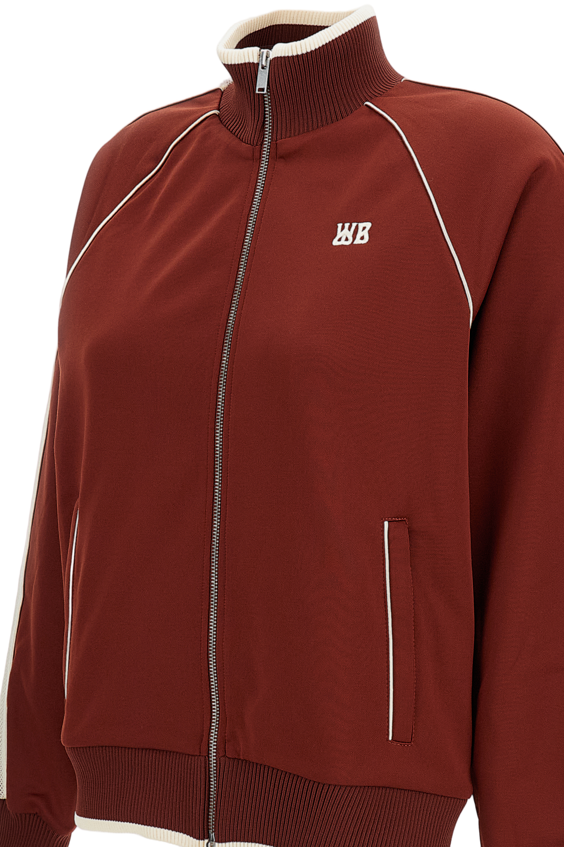 Stretch Cotton-Blend Jersey Track Jacket