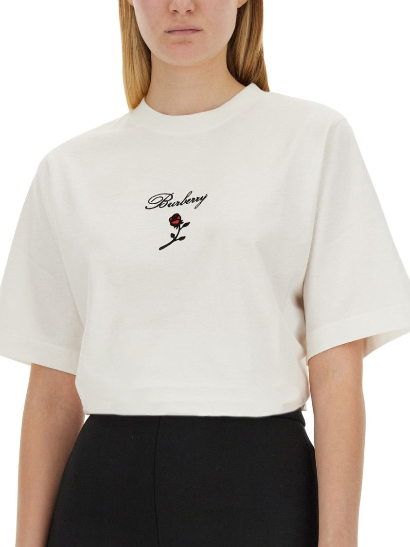Logo-Embellished Regular Fit T-Shirt