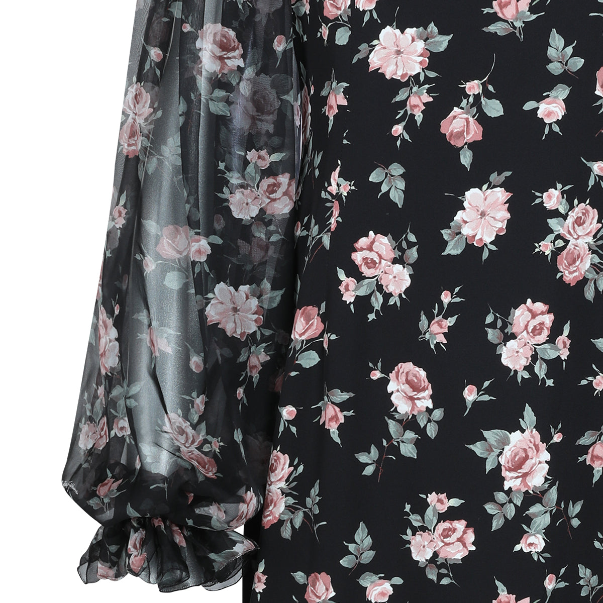 Black Silk Dress