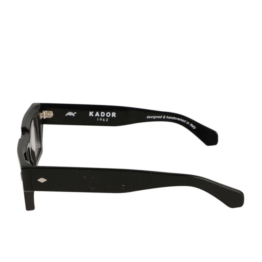 Disko Rectangular Frame Sunglasses with Glossy Finish