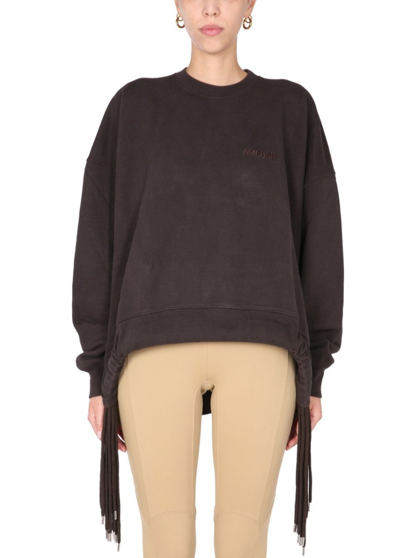 Relaxed Fit Crew Neck Sweatshirt