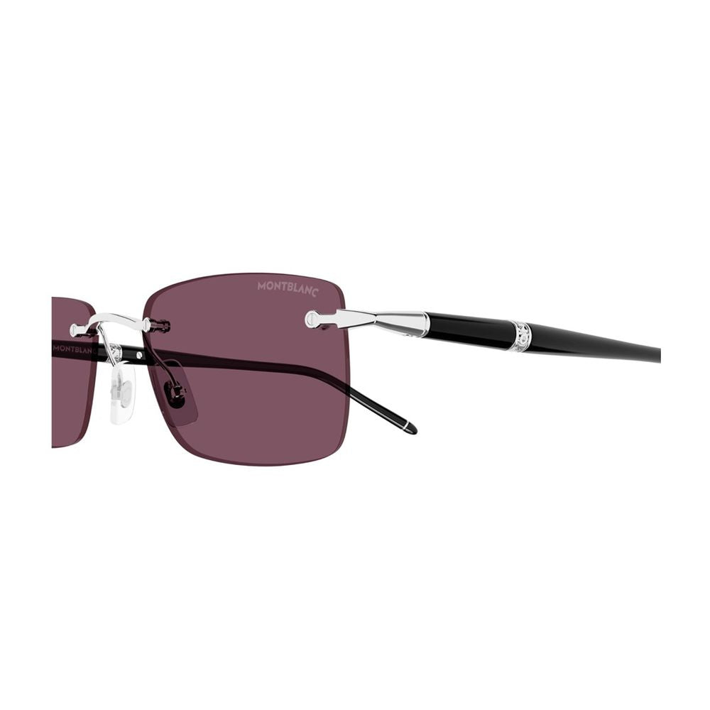 Mb0344S Linea Meisterstück Rimless Rectangular Eyewear