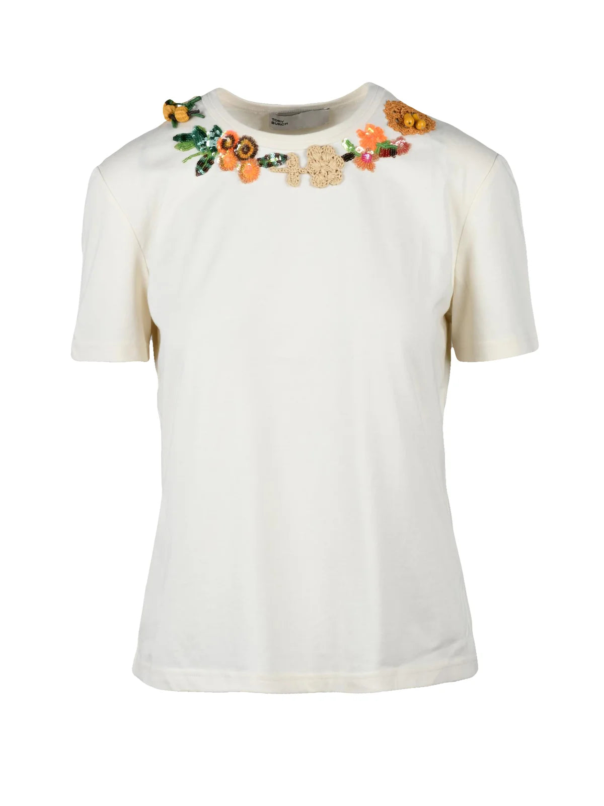 Short-Sleeved Crew Neck T-shirt